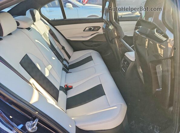WBS43AY04PFN35500 2023 BMW M3 Синий Вид задних сидений