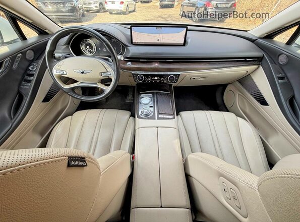 KMTGB4SC2NU092298 2022 GENESIS G80 White 