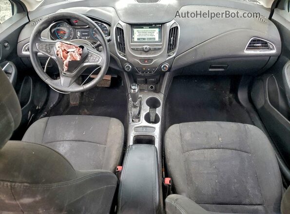 3G1BE6SM7HS612867 2017 CHEVROLET CRUZE Black Вид панелі приладів