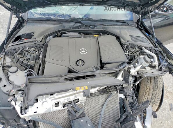 W1KAF4HB7SR268435 2025 MERCEDES-BENZ C-CLASS Black ძრავის განყოფილების ხედი