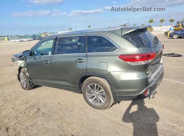 5TDJZRFH3KS702826 2019 TOYOTA HIGHLANDER Gray 