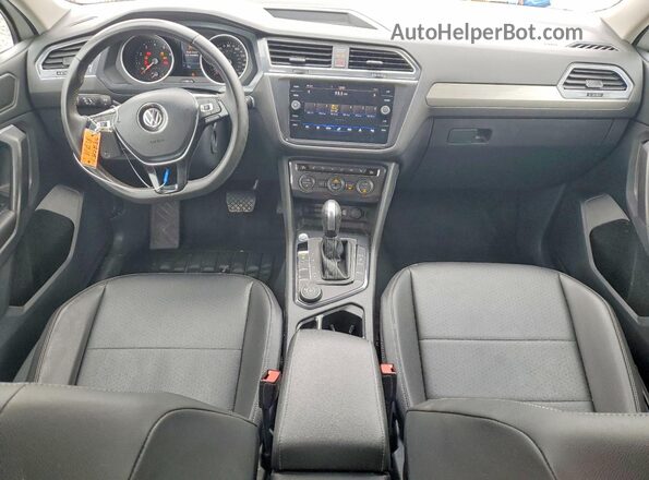 3VV2B7AX5MM079788 2021 VOLKSWAGEN TIGUAN White Սարքավորումների վահանակի տեսք