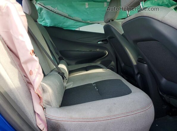 1G1FY6S02L4115773 2020 CHEVROLET BOLT Blue Rear interior view