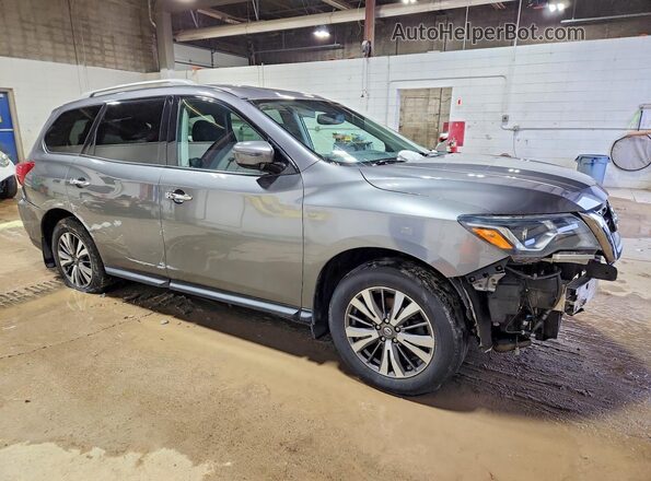 5N1DR2MN8HC612073 2017 NISSAN PATHFINDER Gray Դիմացի տեսք