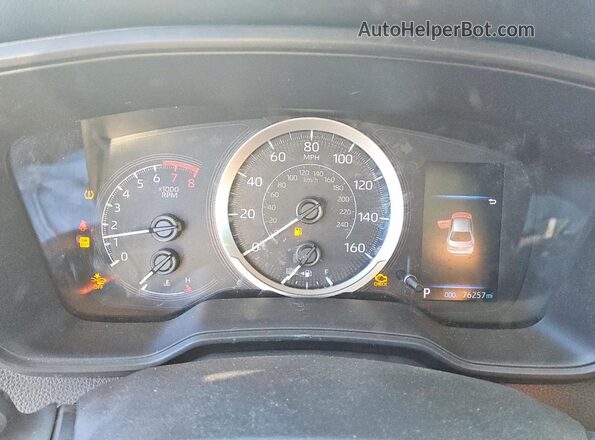 5YFEPMAE2MP225003 2021 TOYOTA LL White Widok zestawu wskaźników