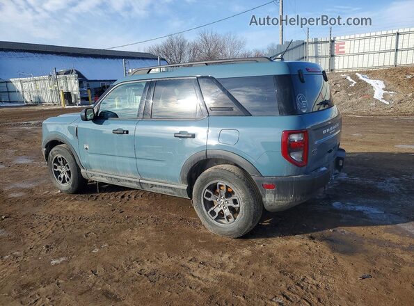 3FMCR9B68MRB22096 2021 FORD BRONCO Синий 