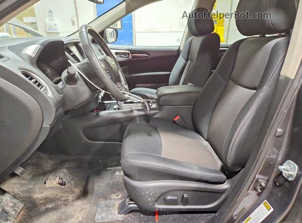 5N1DR2MN8HC612073 2017 NISSAN PATHFINDER Gray Առջևի վահանակի տեսք