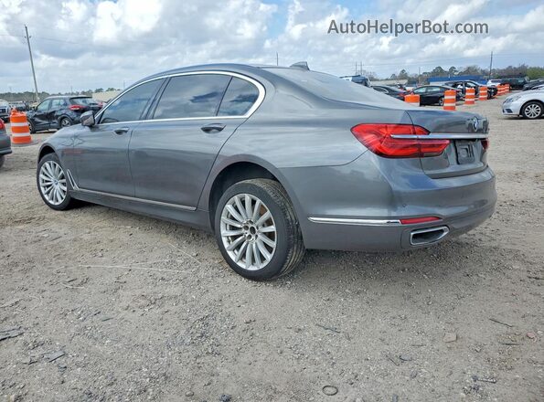 WBA7E2C5XHG740075 2017 BMW 7 SERIES Gray Rear right