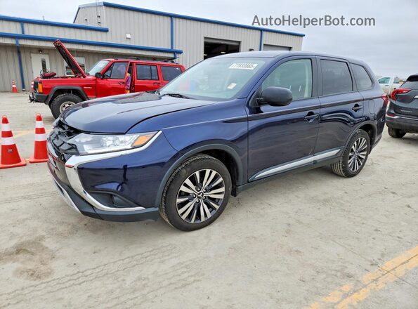 JA4AD2A34KZ003716 2019 MITSUBISHI OUTLANDER Blue 