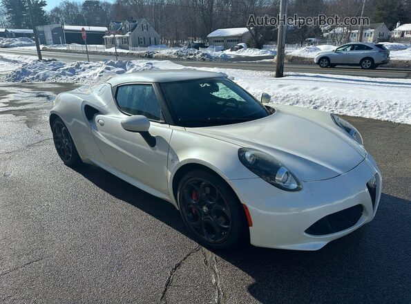 ZARBAAA41GM177436 2016 ALFA ROMEO 4C White Rear left