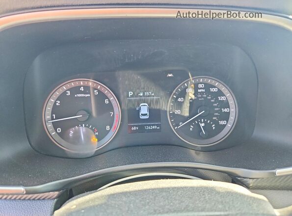 KM8J23A43KU914915 2019 HYUNDAI TUCSON Красный 