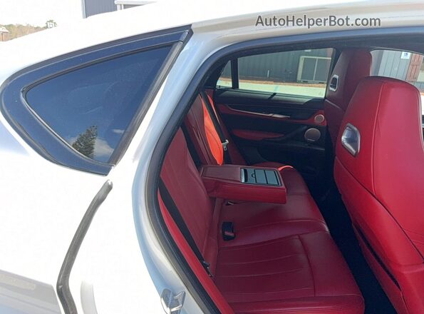 5YMKW8C30H0U72441 2017 BMW X6 White 