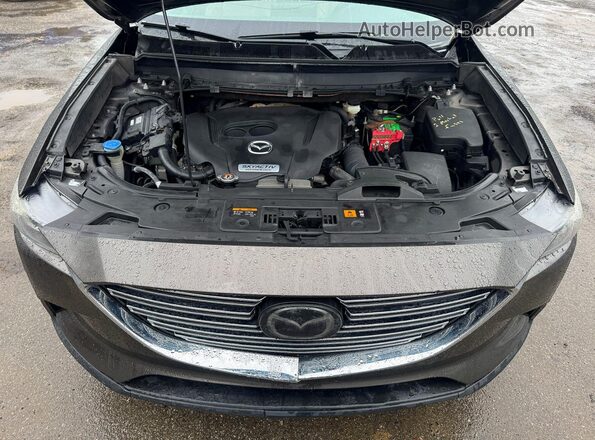 JM3TCACY0J0235504 2018 MAZDA CX-9 Gray Вид панелі приладів