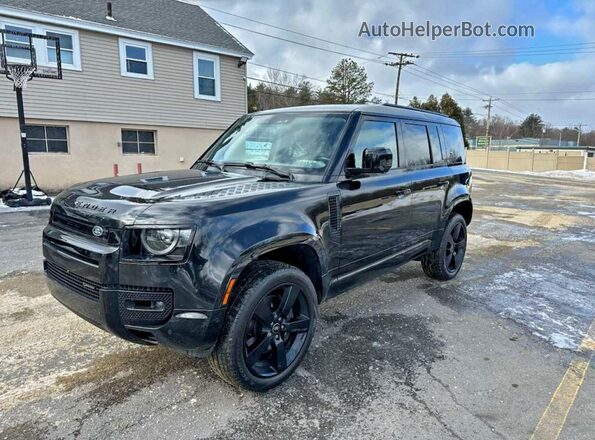 SALE2EEU2P2120298 2023 LAND ROVER DEFENDER Black Հետևի ձախ