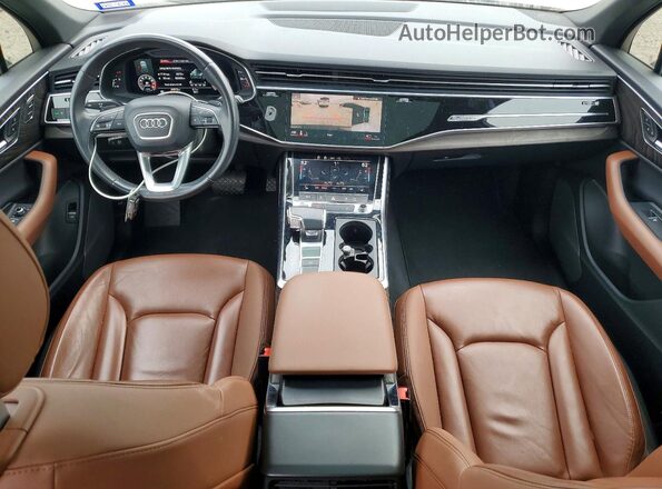 WA1AJAF75MD025142 2021 AUDI Q7 Gray Вид щитка приладів