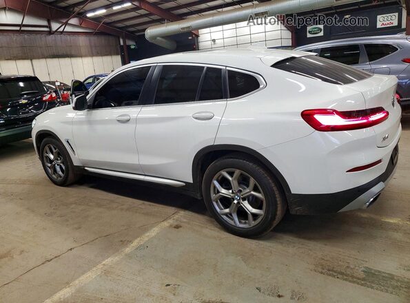 5UX33DT09N9K12081 2022 BMW X4 White Задня права чверть
