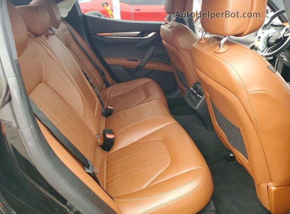 ZAM57XSA6K1310131 2019 MASERATI GHIBLI Black Rear interior view
