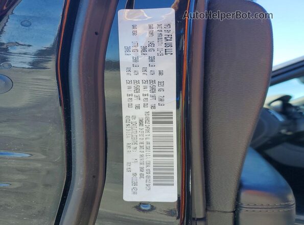1C4SDJCT2LC220705 2020 DODGE DURANGO Black Vista interior de 360 grados