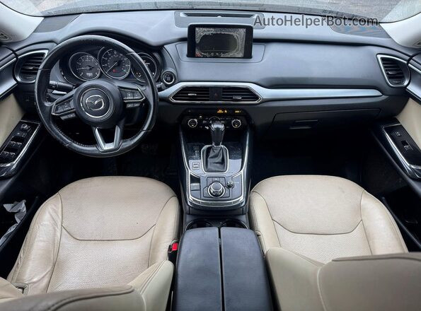 JM3TCACY0J0235504 2018 MAZDA CX-9 Gray Вид задніх сидінь