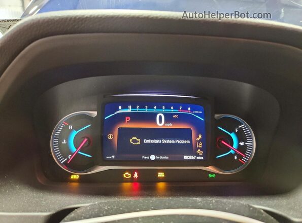 5FNYF8H95KB001295 2019 HONDA PASSPORT Blue Widok tylnych siedzeń