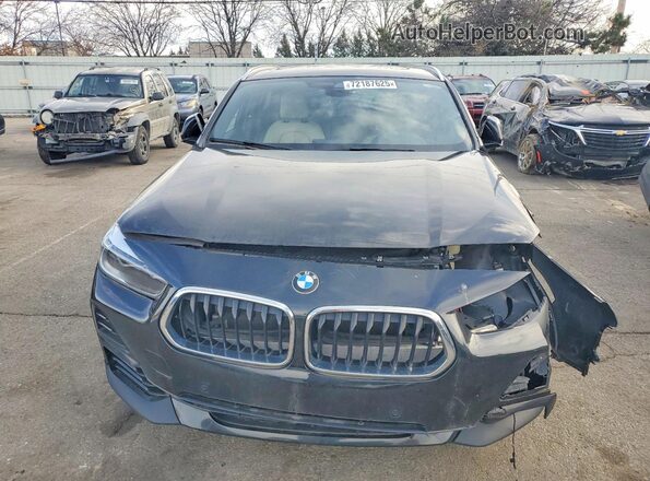 WBXYH9C07N5T72931 2022 BMW X2 Black Widok z tyłu