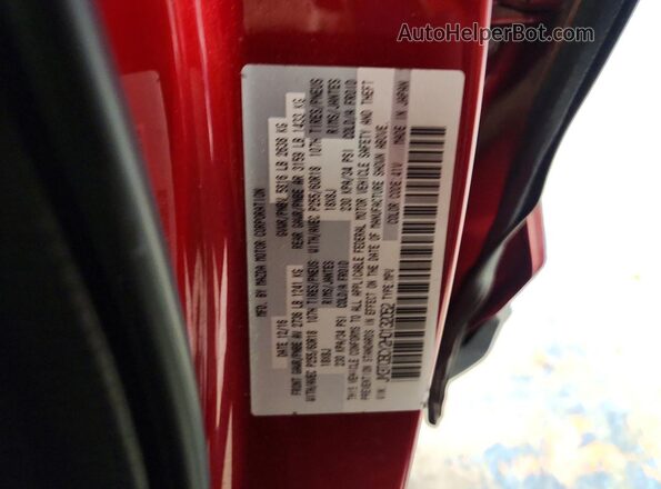 JM3TCBCY2H0132052 2017 MAZDA CX-9 Red Սալոնի 360 աստիճան տեսք