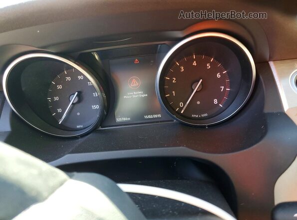 SALVP2BG9GH103252 2016 LAND ROVER RANGE Синий Вид задних сидений