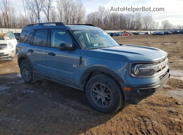 3FMCR9B68MRB22096 2021 FORD BRONCO Синий 