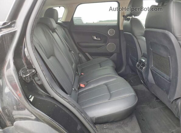 SALVR2RX4KH330809 2019 LAND ROVER RANGE Black უკანა სალონის ხედი