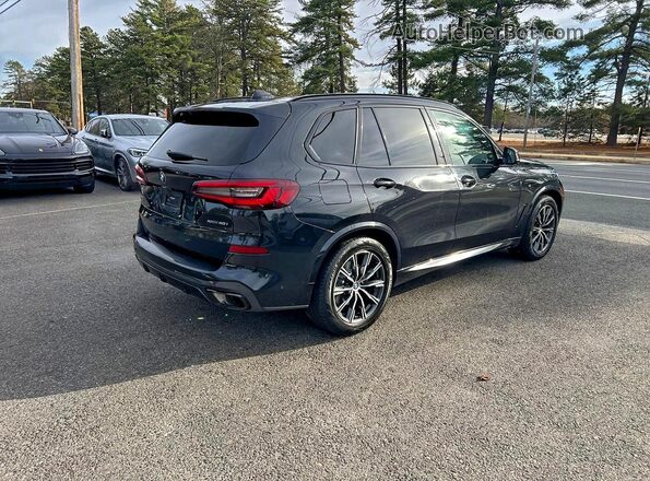 5UXCR6C04M9G98133 2021 BMW X5 Черный Вид спереди