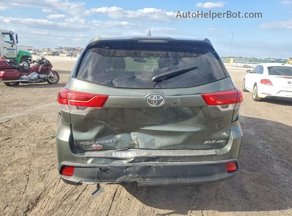 5TDJZRFH3KS702826 2019 TOYOTA HIGHLANDER Gray 