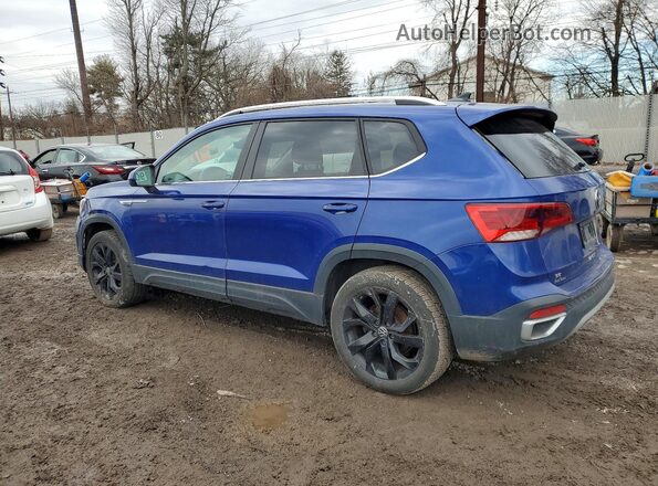 3VVLX7B22NM099121 2022 VOLKSWAGEN OTHER Blue Հետևի աջ