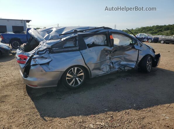 5FNRL6H82MB042561 2021 HONDA ODYSSEY Серебряный Передняя правая четверть