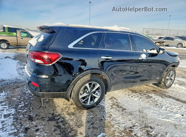5XYPHDA50KG444758 2019 KIA SORENTO Черный 