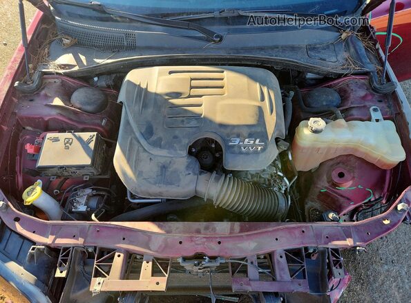 2C3CCAAG0LH179019 2020 CHRYSLER 300 Maroon Vista interior trasera