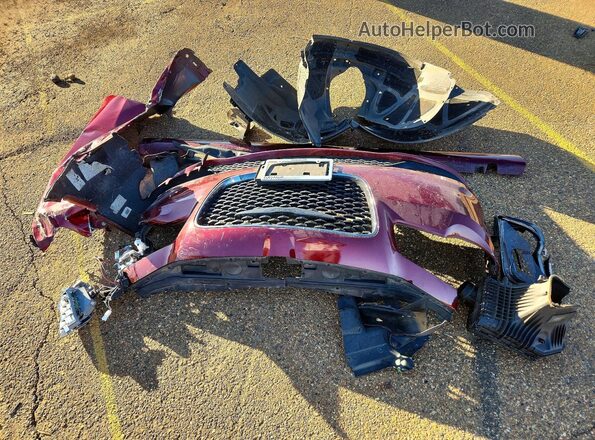 2C3CCAAG0LH179019 2020 CHRYSLER 300 Maroon Vista del compartimento del motor