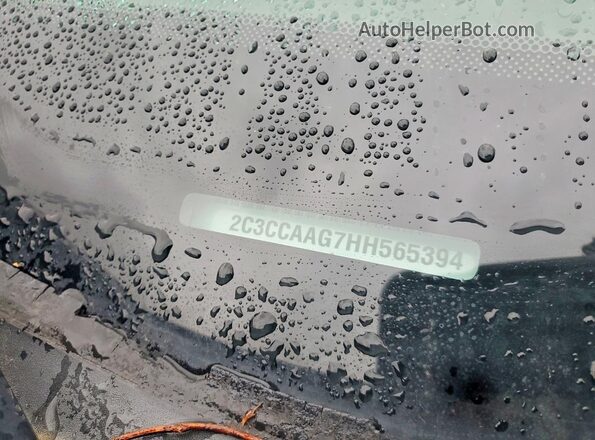 2C3CCAAG7HH565394 2017 CHRYSLER 300 Charcoal ძრავის განყოფილების ხედი