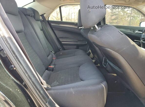 2C3CCAAG9KH610522 2019 CHRYSLER 300 Black უკანა სავარძლების ხედი