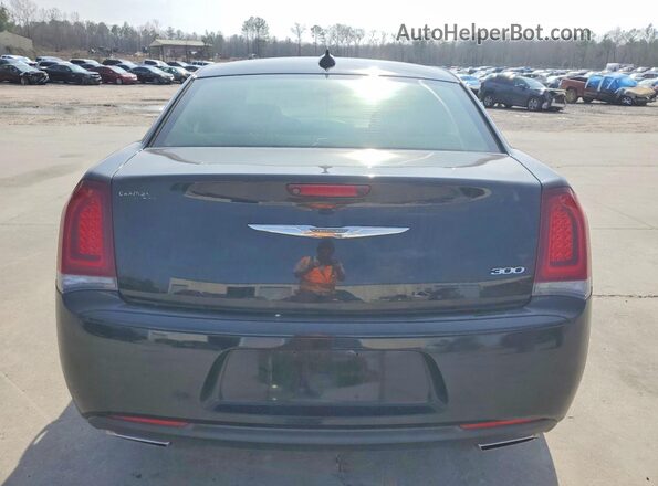 2C3CCAAG9KH610522 2019 CHRYSLER 300 Black უკანა ხედი