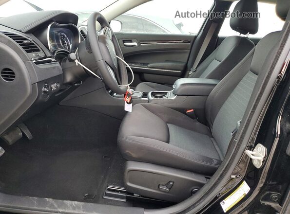 2C3CCAAGXPH605000 2023 CHRYSLER 300 Black Front interior view