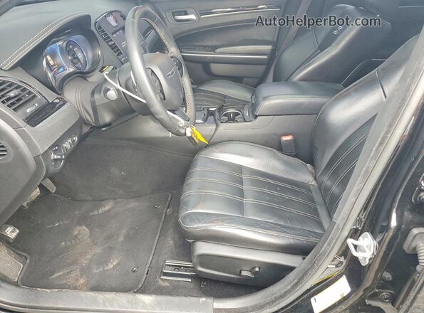 2C3CCABG1NH256479 2022 CHRYSLER 300 Black Widok wnętrza z przodu