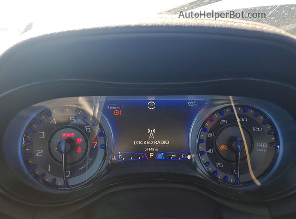2C3CCABG5PH640980 2023 CHRYSLER 300 Gray ხელსაწყოთა პანელის ხედი