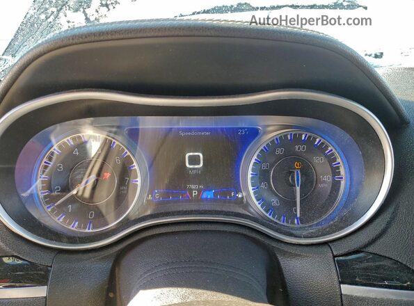 2C3CCABG7MH549947 2021 CHRYSLER 300 Black Instrument cluster view