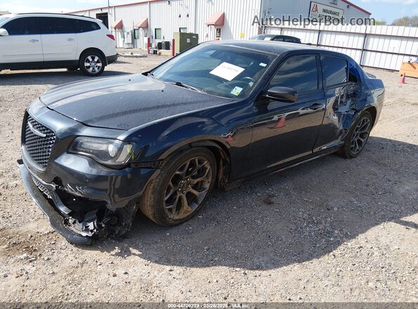 2C3CCABGXHH664841 2017 CHRYSLER 300 Blue Առջևի ձախ երեք քառորդ տեսարան