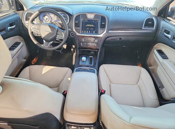 2C3CCADG7NH127398 2022 CHRYSLER 300 Black Dashboard view