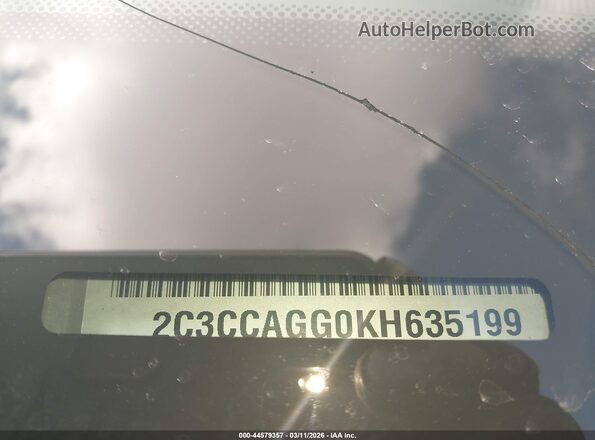 2C3CCAGG0KH635199 2019 CHRYSLER 300 Gray 