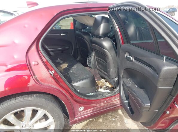 2C3CCAKGXHH616496 2017 CHRYSLER 300 Red Vista de la etiqueta del VIN