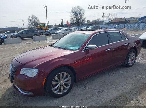 2C3CCAKGXHH616496 2017 CHRYSLER 300 Red Vista tres cuartos delantera izquierda