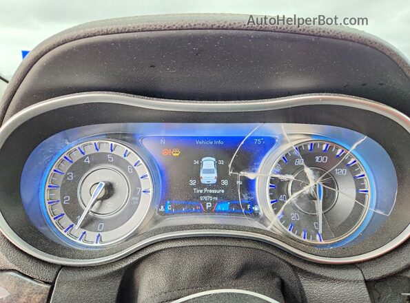 2C3CCARG6MH529565 2021 CHRYSLER 300 Gray Instrument cluster view
