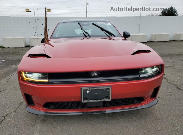 2C3CDBCK0SR543968 2025 DODGE CHARGER Red Вид спереду